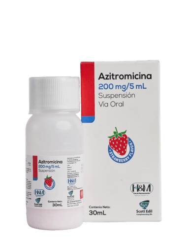 AZITROMICINA 200MG-5ML X 20 ML