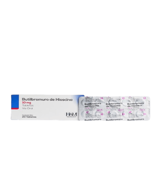 HIOSCINA 10 MG X 20 TABLETAS